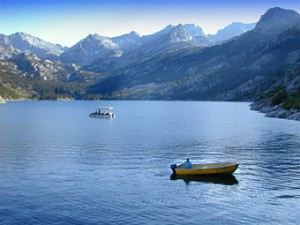Fishing on South Lake